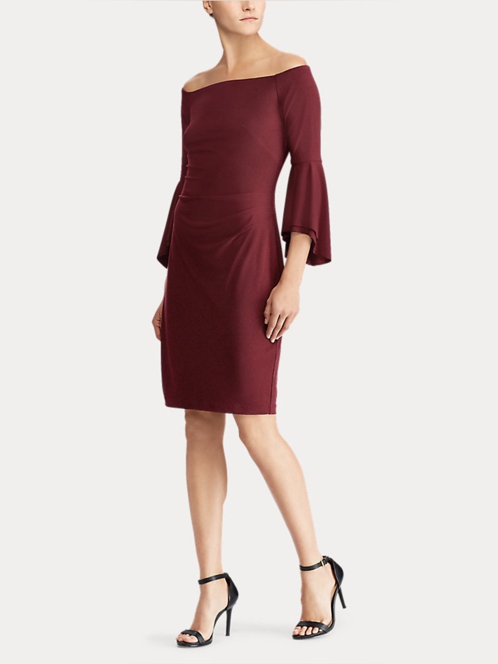 Lauren Ralph Lauren burgundy dress